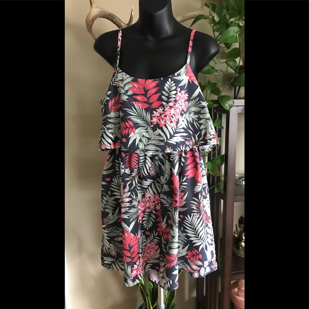 Elodie | Tropical Jumper Romper